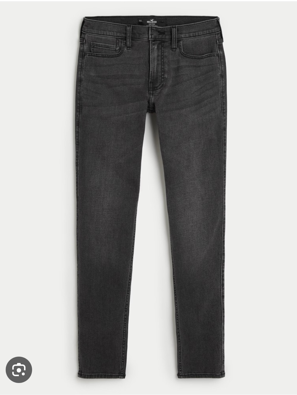 Hollister Epic Flex Skinny Jeans in Charcoal Gray